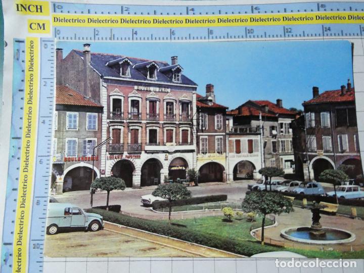 Postales: POSTAL DE FRANCIA. MONTREJEAU PLACE VALENTIN ABEILLE COCHES CITROEN. 677