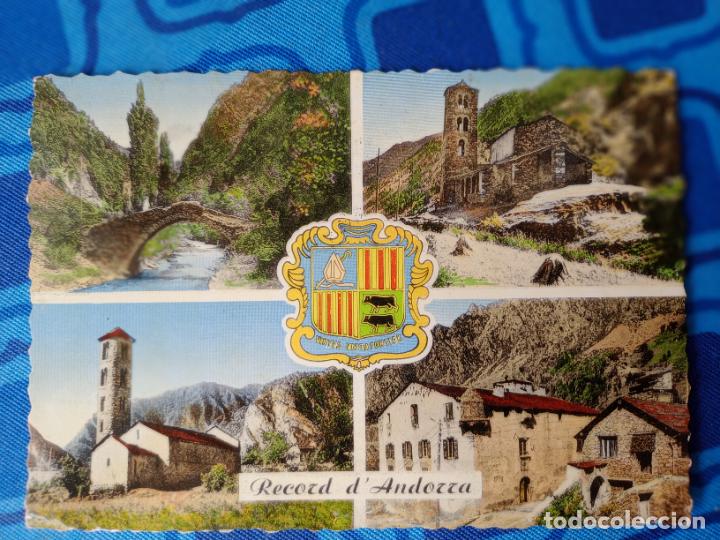 Postales: Andorra. Circulada 1958