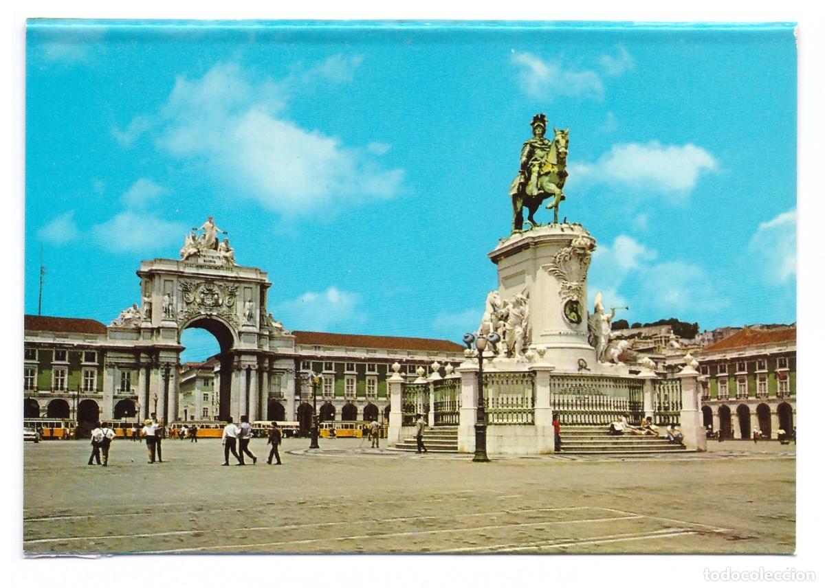 Postales: LISBOA (PORTUGAL) // PRA&Ccedil;A DO COM&Eacute;RCIO - Foto 1