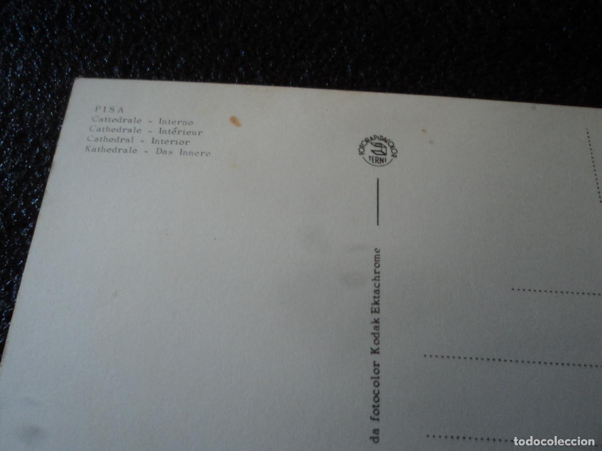 Postales: PISA, CATEDRAL, INTERIOR, ED. TERNI - Foto 2