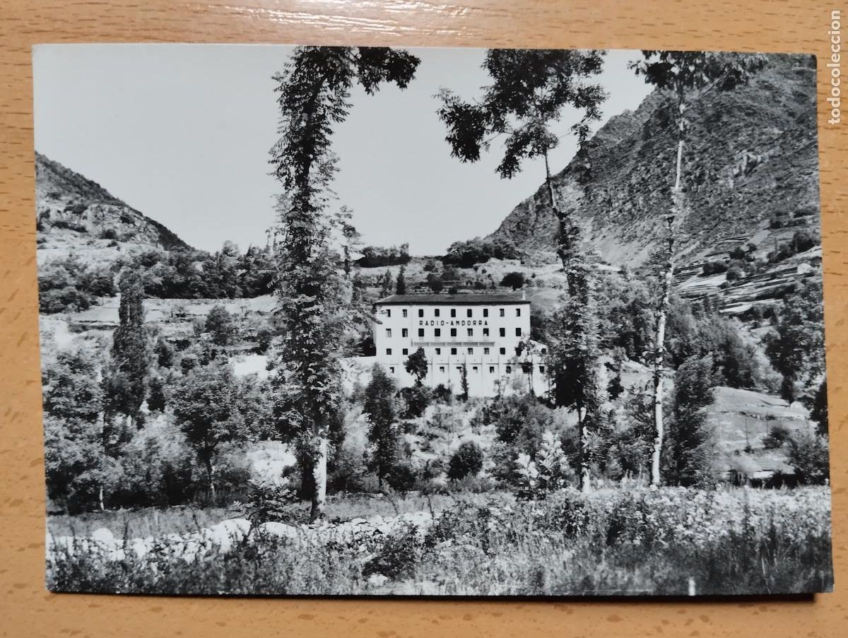 Postales: Postal Fotogr&aacute;fica - 77. Valls d'Andorra, Encamp. Radio Andorra