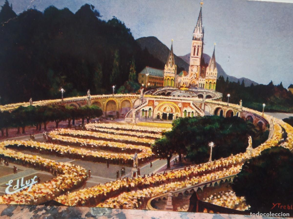 Postales: LOURDES - PROCESION - 1966 - Foto 1