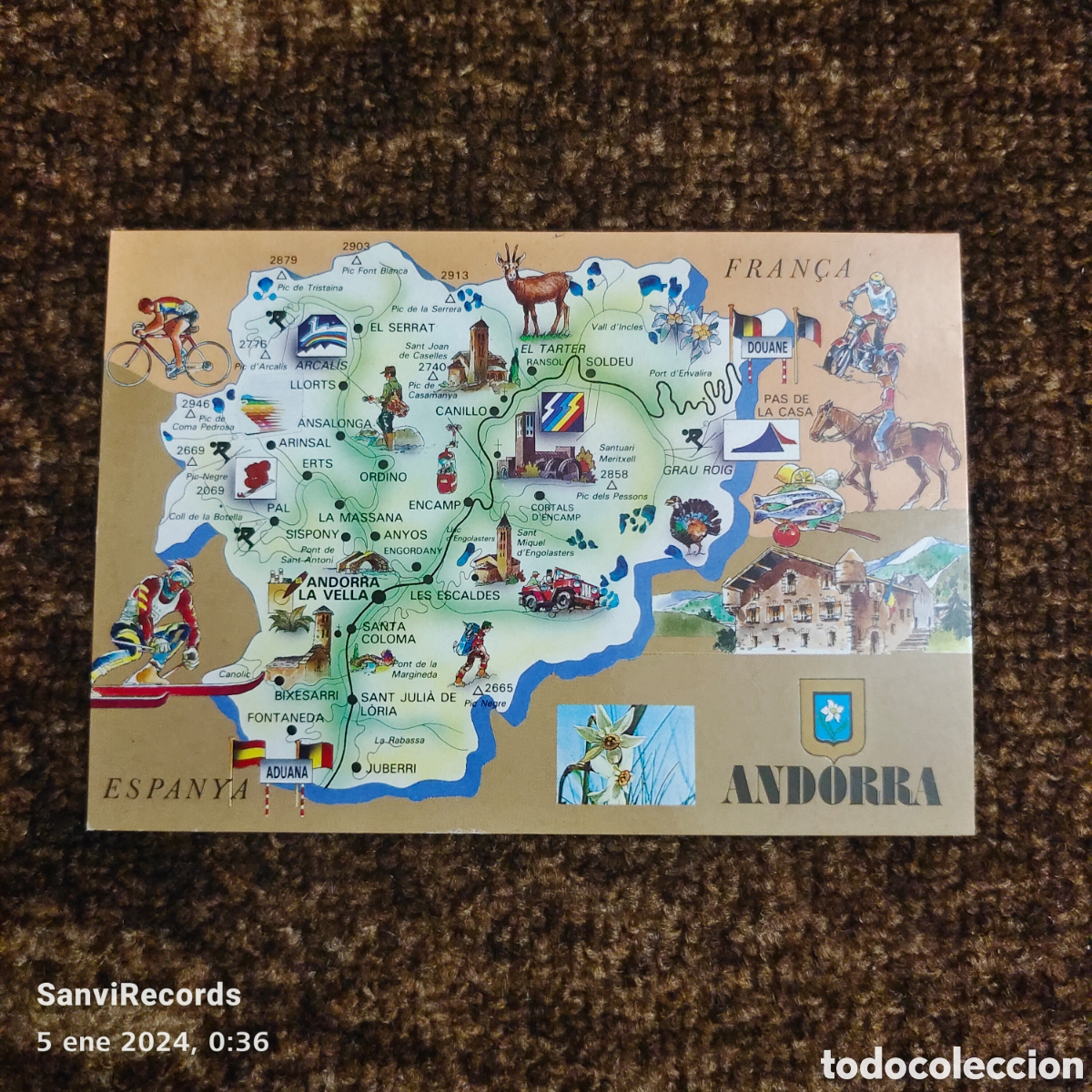 Postales: POSTAL: ANDORRA (ANDORRA) - Foto 1