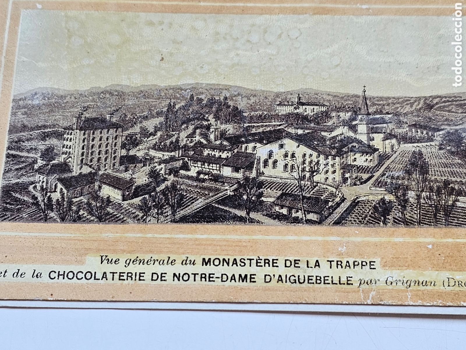 Postkarten: Postal Vista General Monastere de la Trappe, Chocolaterie Notre Dame Aiguabelle. Grignan