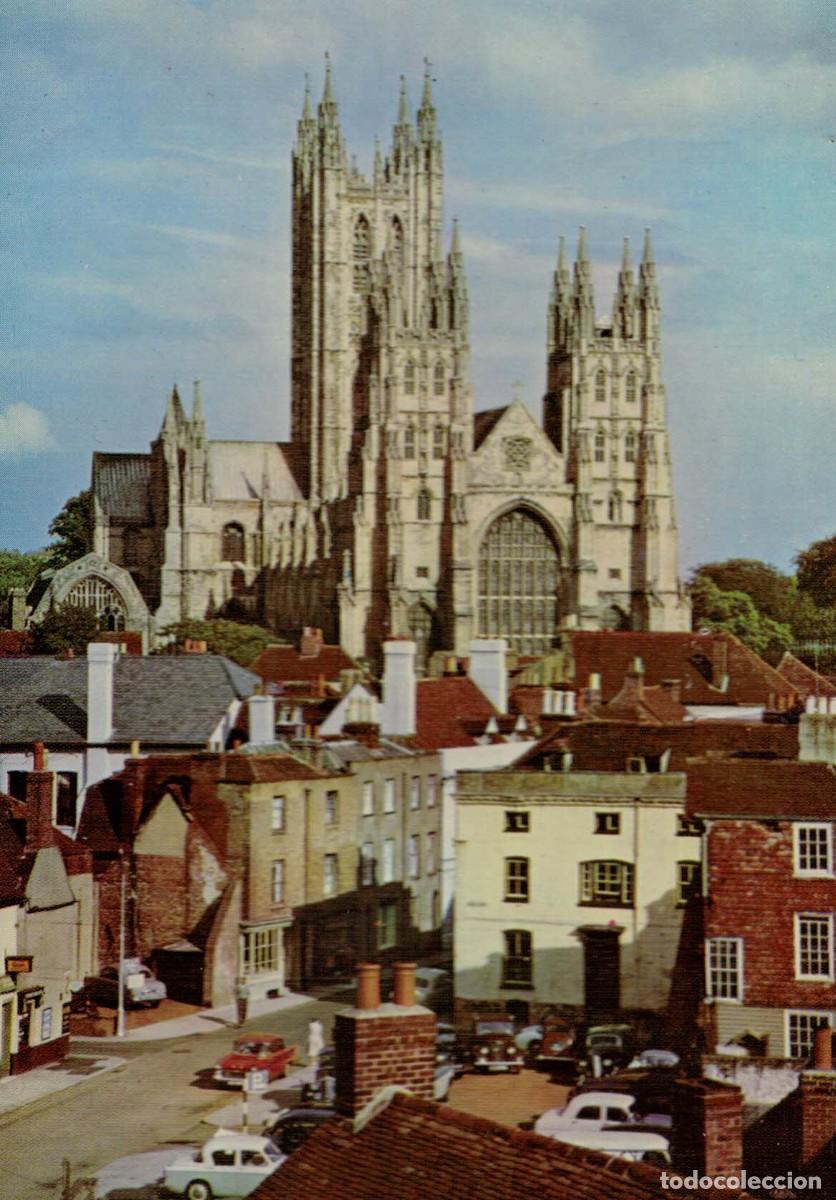Postais: Catedral de Canterbury Cathedral Reino Unido Gran Breta&ntilde;a Inglaterra