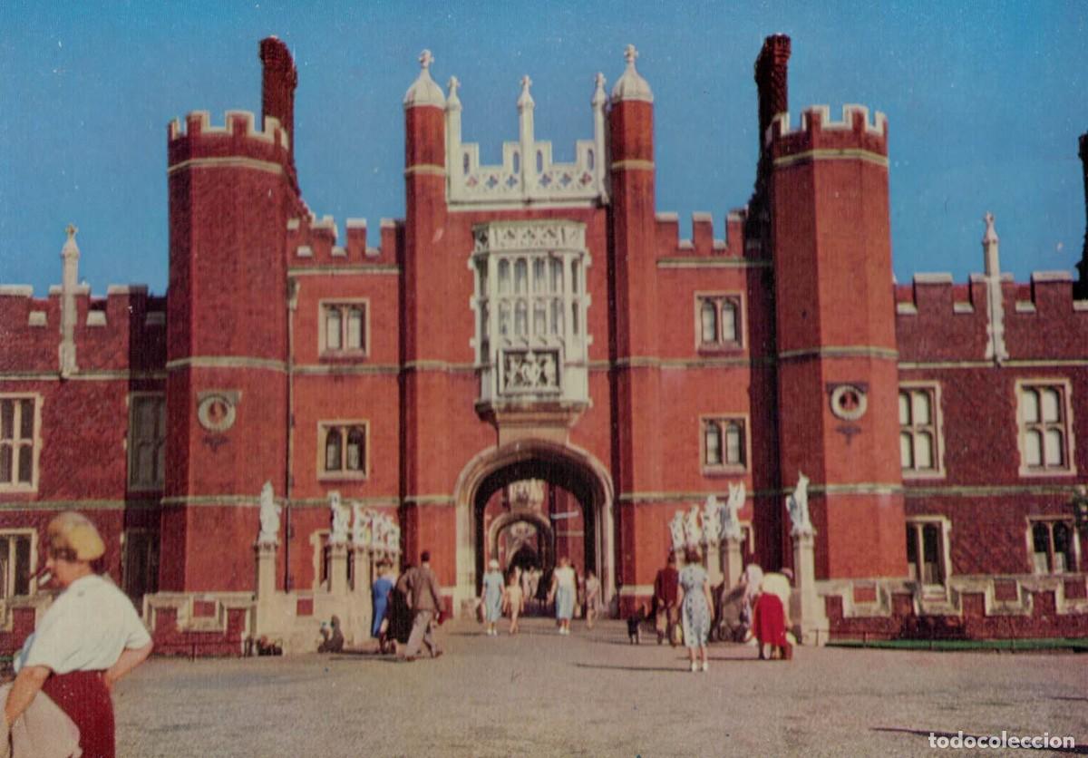 Postais: Hampton Court Palace The Great Gatehouse Reino Unido Gran Breta&ntilde;a Inglaterra