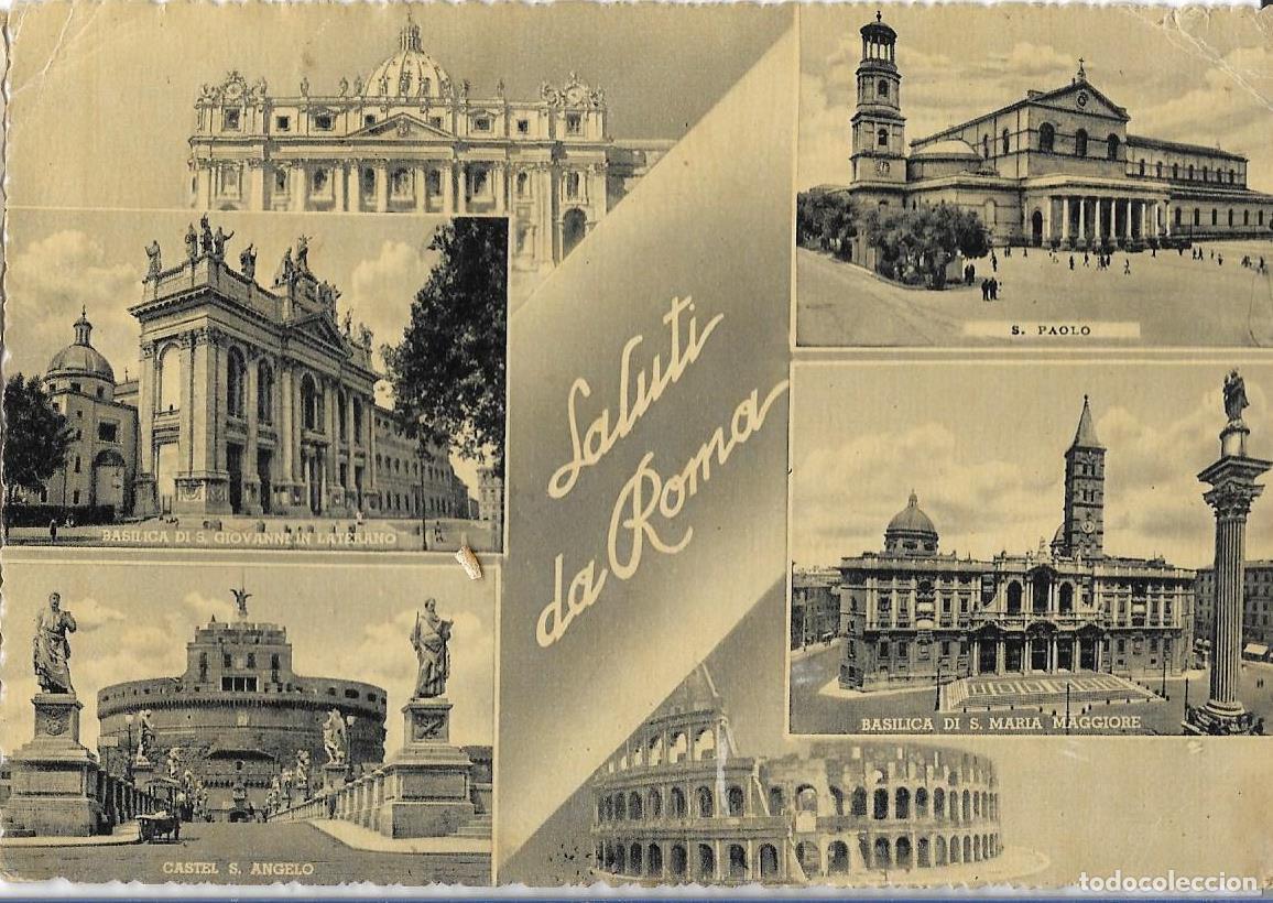 Postales: ROMA, CIRCULADA - Foto 1