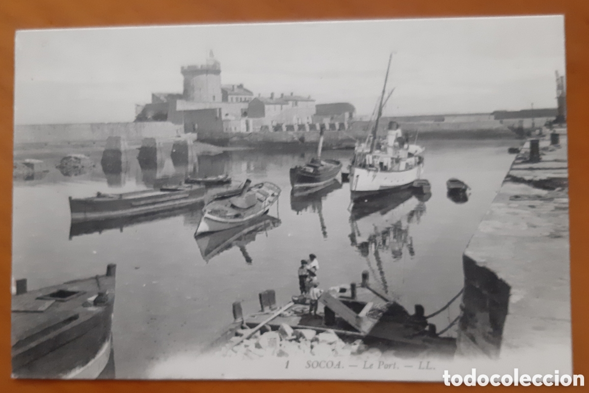 Cartes Postales: Postal Socoa Francia. Le Port. Sin escribir. R3776