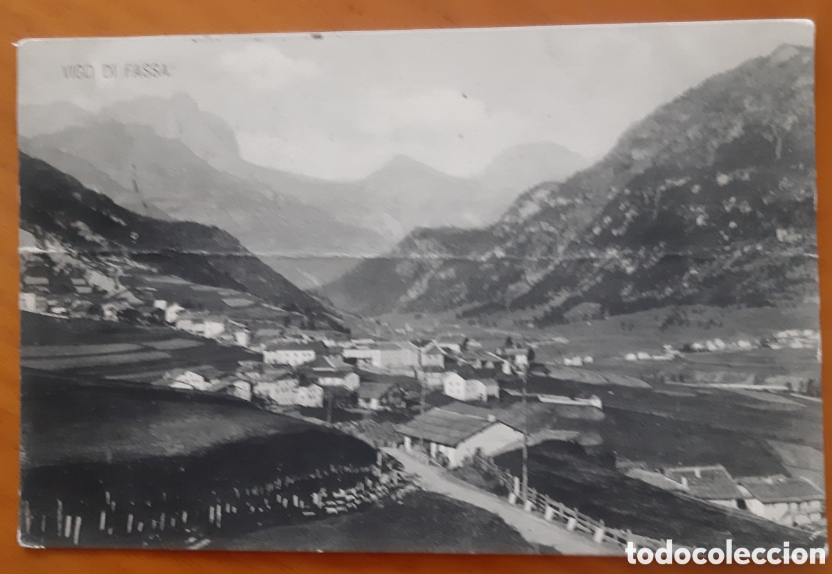 Cartes Postales: Postal Vigo di Fassa. Italia. Escrita y circulada. R3777
