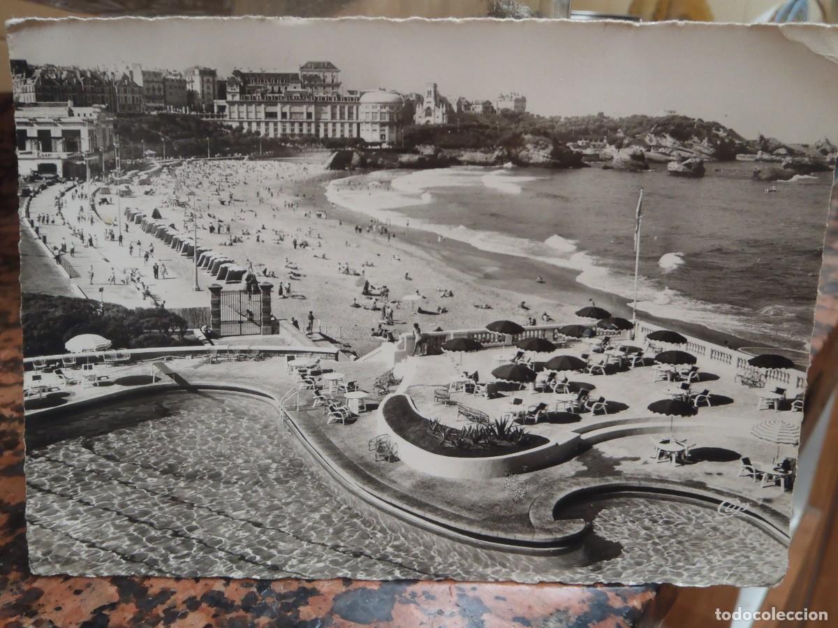 Postales: BIARRITZ - LA GRANDE PLAGE - 1959 - Foto 1