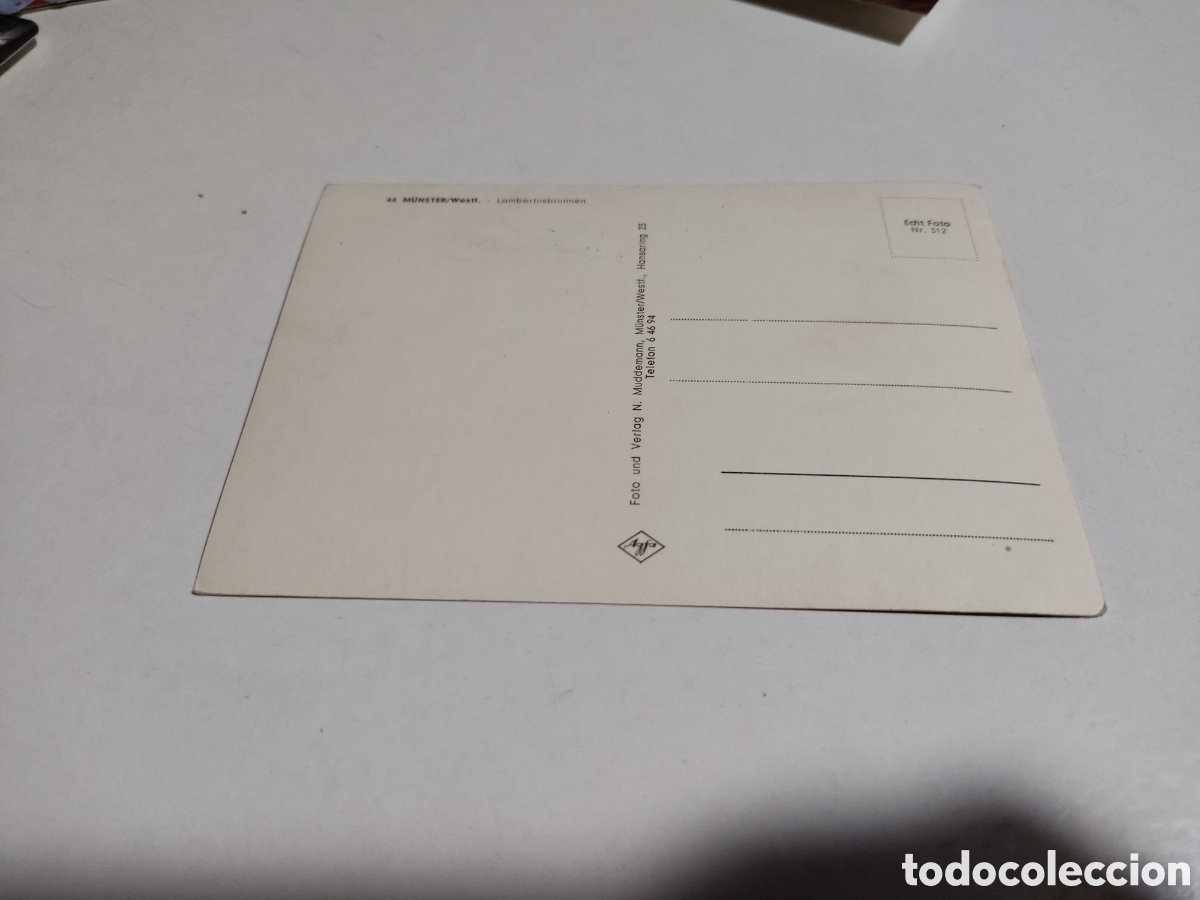Postales: Postal Munster,Westf fuente - Foto 2