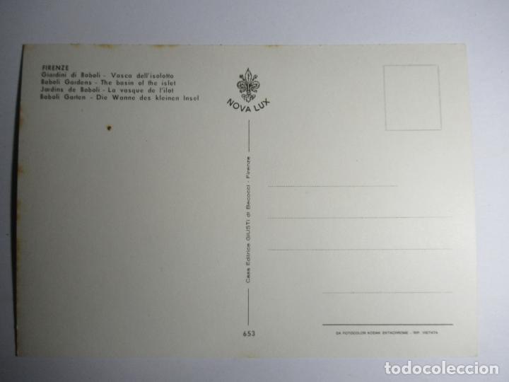 Postales: Firenze - Giardini di Boboli - S/C - Foto 2
