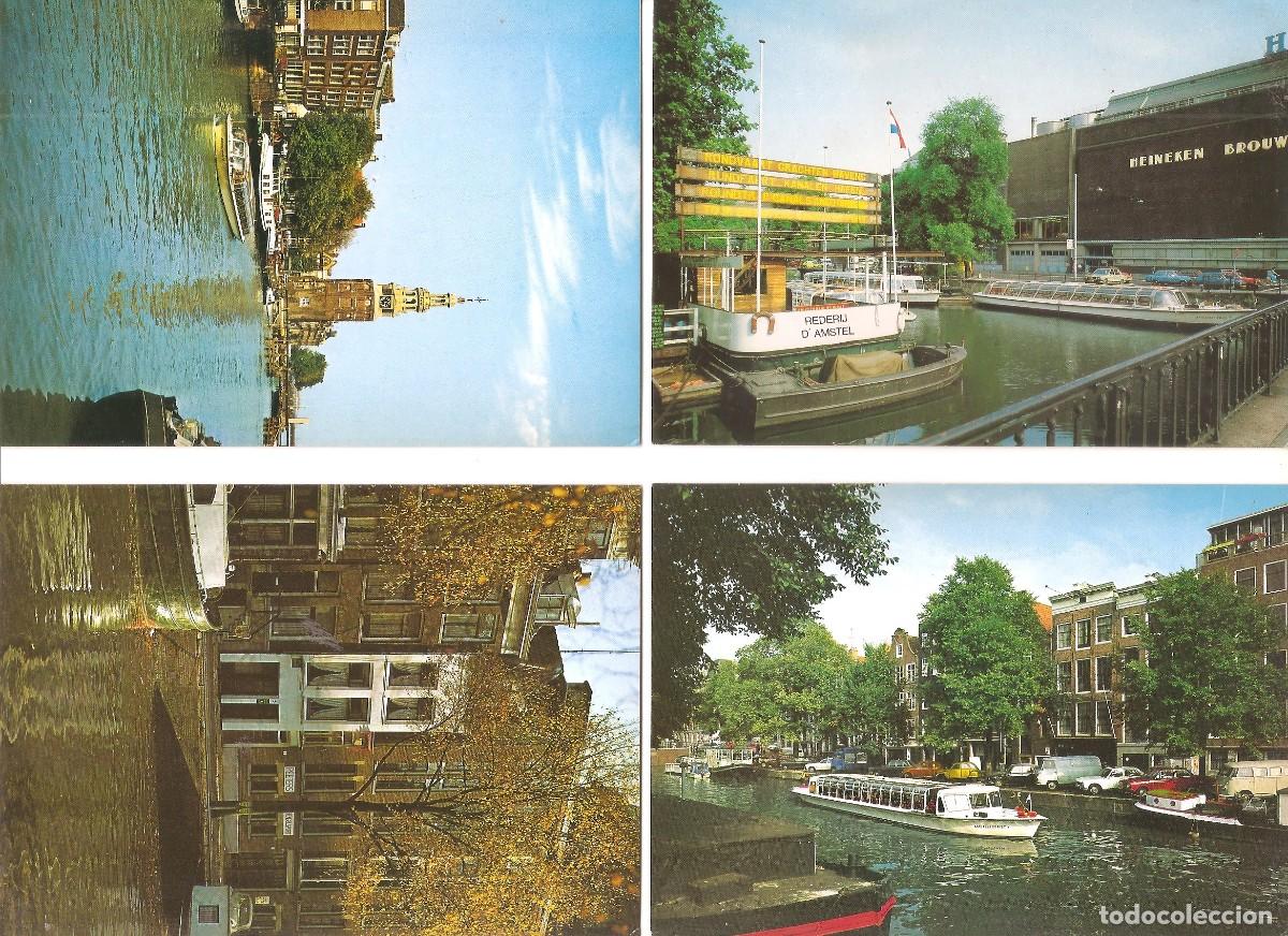 Postales: AMSTERDAM, SOBRE CON 9 POSTALES - Foto 6