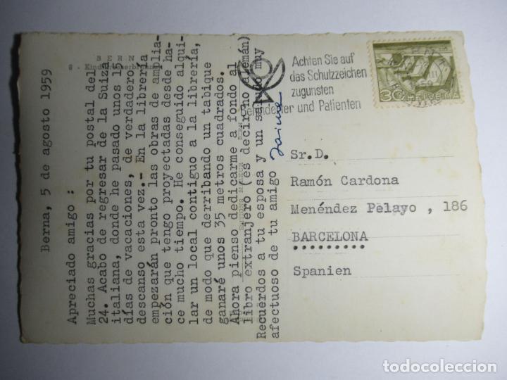 Postales: Bern - Circulada en 1959 - Foto 2