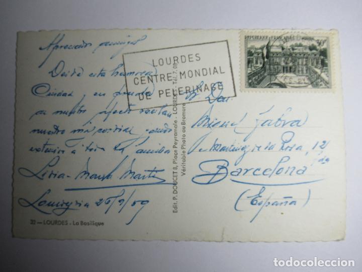 Postales: Lourdes - La Basilique - Circulada - Foto 2