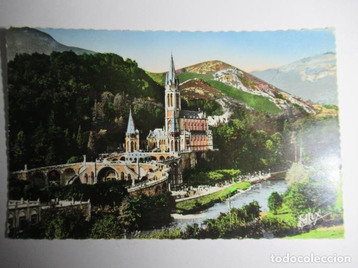 Postales: Lourdes - La Basilique - Circulada - Foto 1