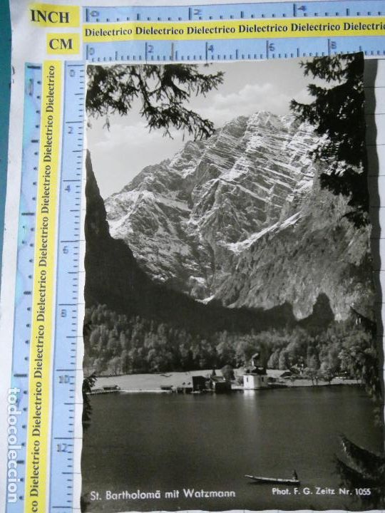 Postales: ANTIGUA POSTAL DE ALEMANIA. ST BARTHOLOM&Auml; MIT WATZMANN 3451