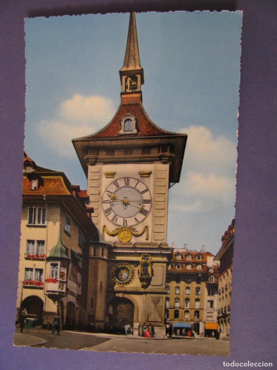 Postales: POSTAL DE SUIZA. BERN. TORRE DE RELOJ. - Foto 1
