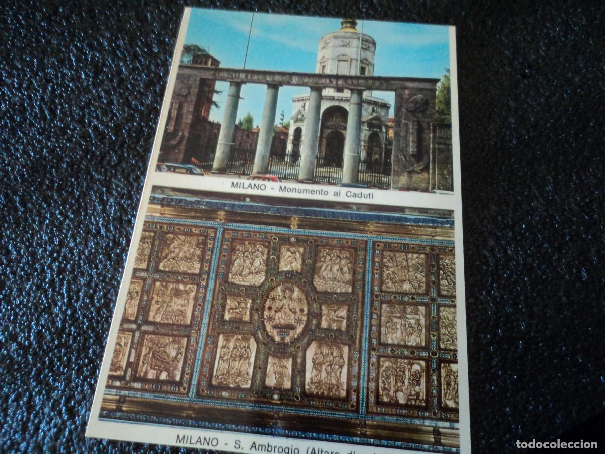 Postales: milan, monumento a los soldados muertos en la guerra , 5 idiomas