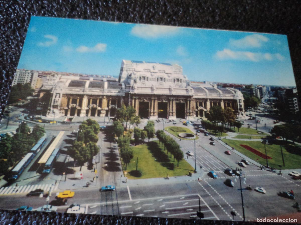 Postales: milan, la estacion central , 5 idiomas