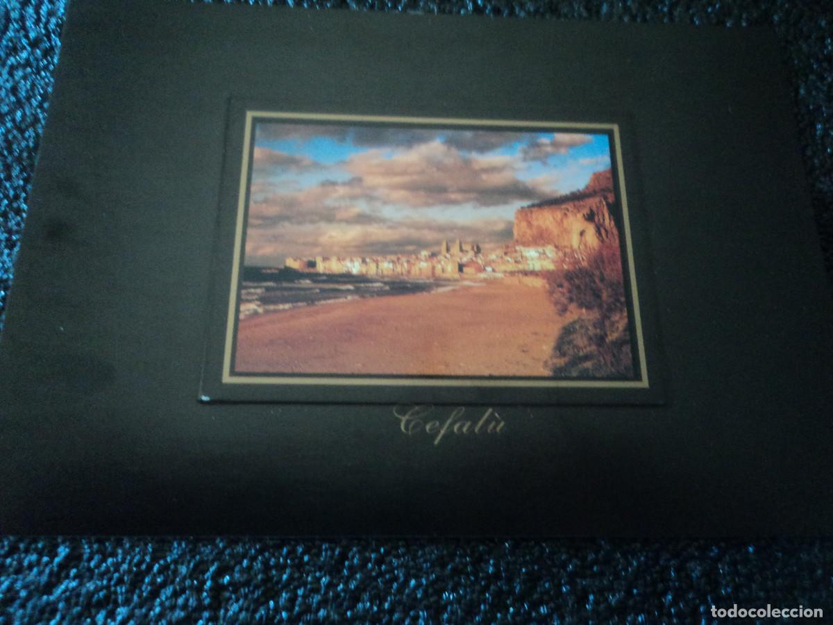 Postales: cefalu, la citta nella luce del tramonto, ed. enzo