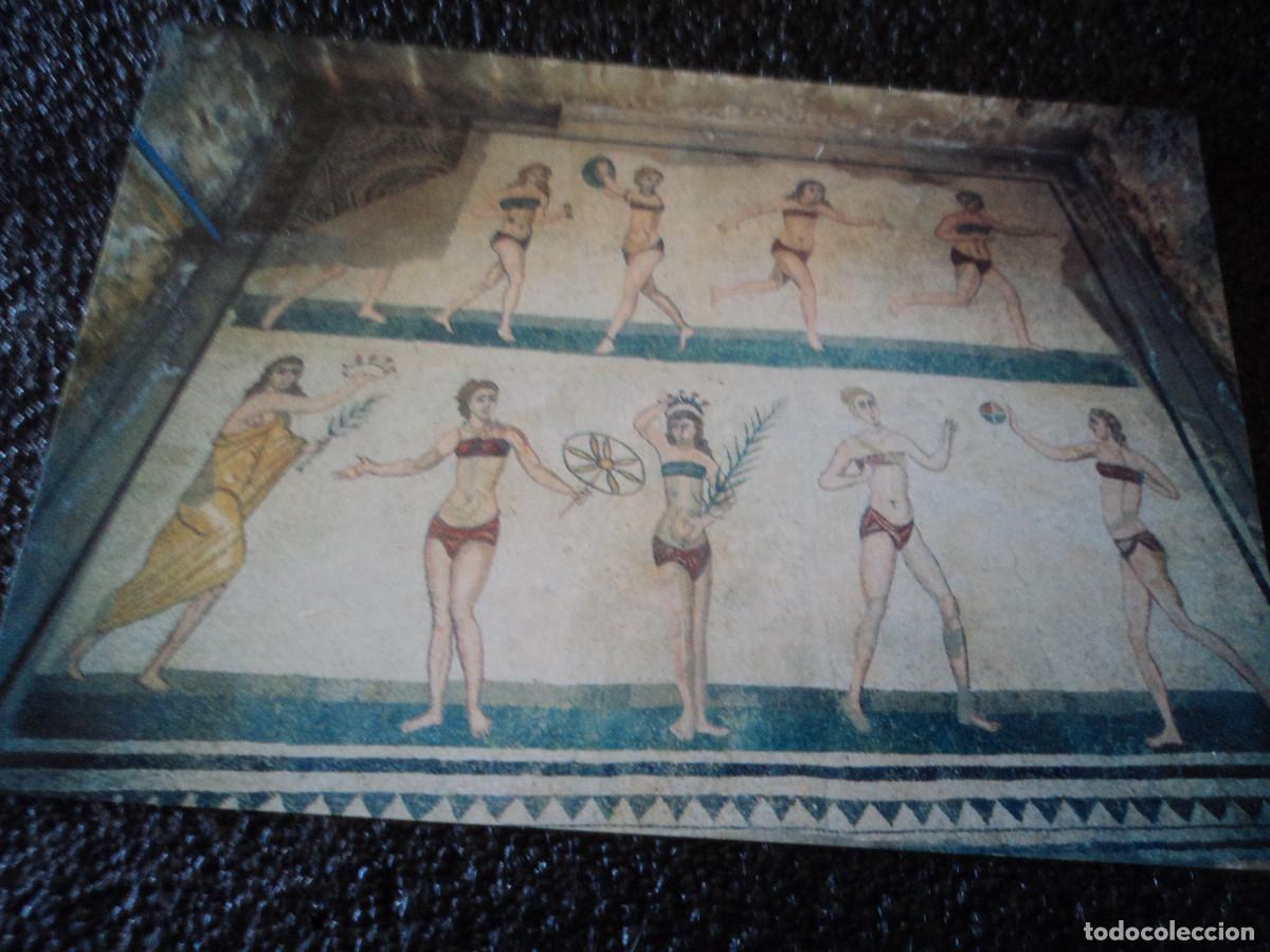Postales: sicilia, piazza armerina, villa romana del casale, ed. lupo