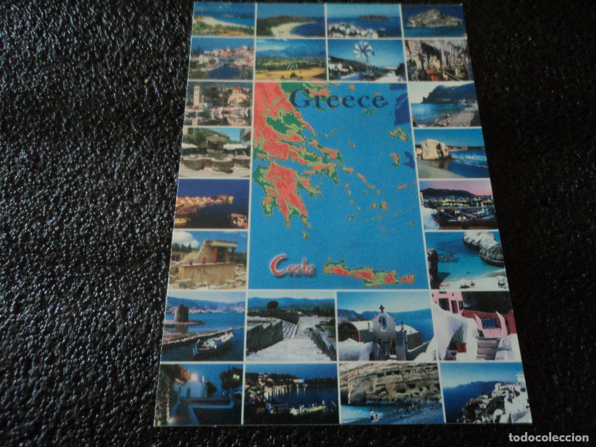 Postales: creta, grecia, ed. adam - Foto 1