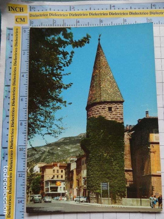 Cartes Postales: POSTAL DE ITALIA. TRENTO TORRE VERDE GASOLINERA SHELL. 1145