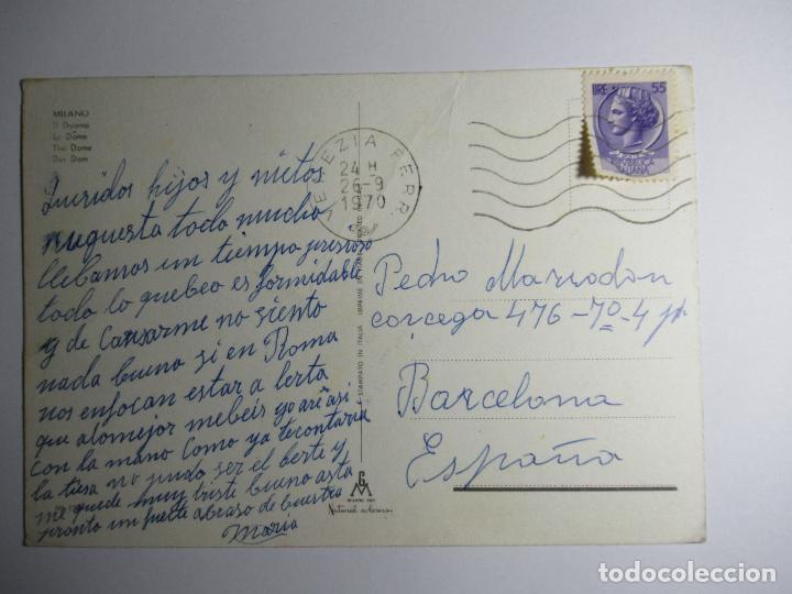 Postales: Milano - Duomo - circulada - Foto 2
