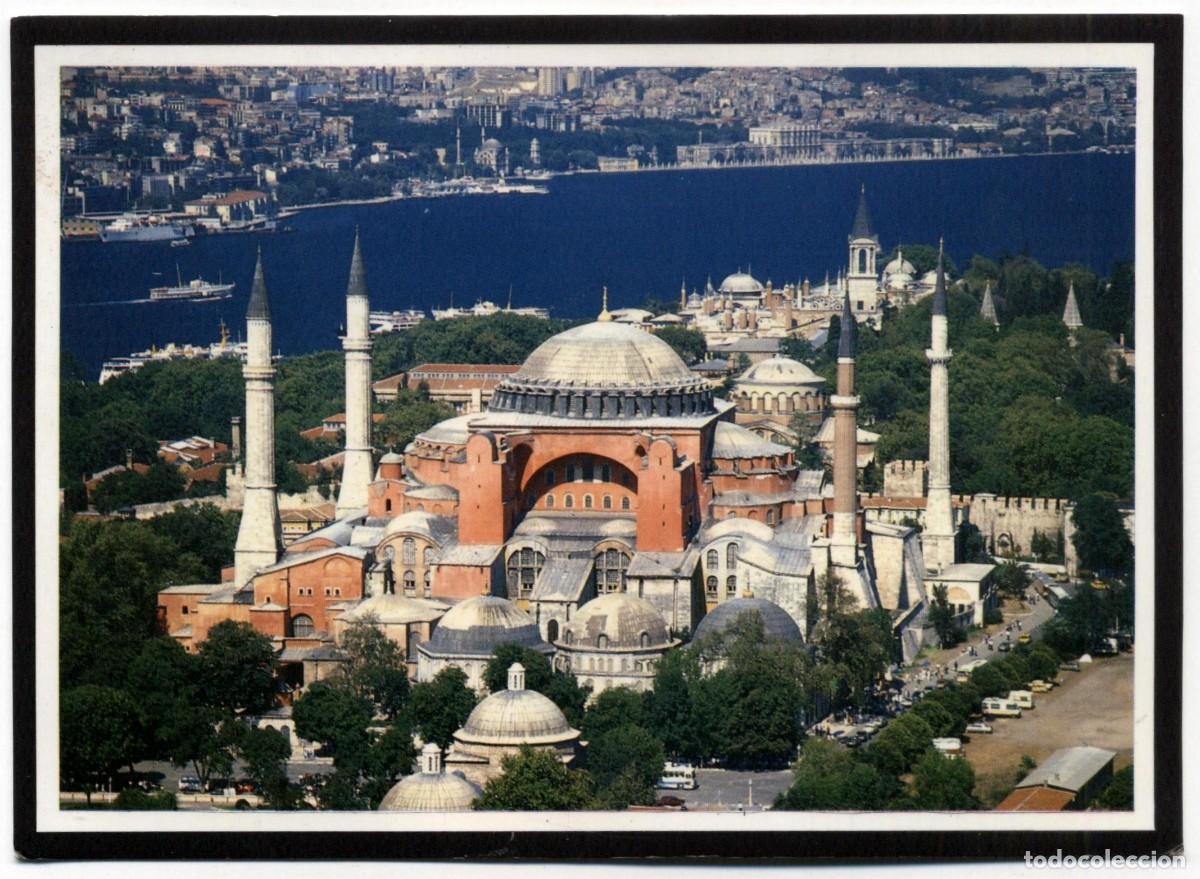 Postales: Postal Estambul Santa Sofia - Foto 1