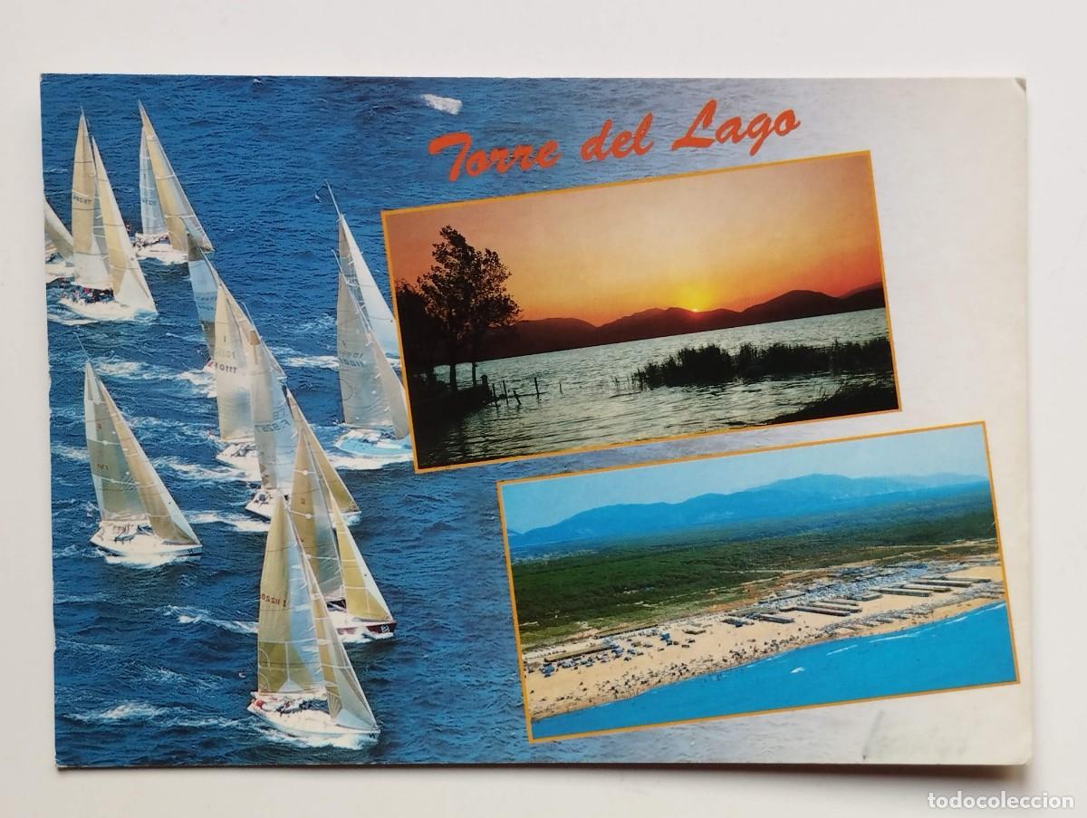 Postkarten: POSTAL CIRCULADA TORRE DEL LAGO PUCCINI ITALIA 2013