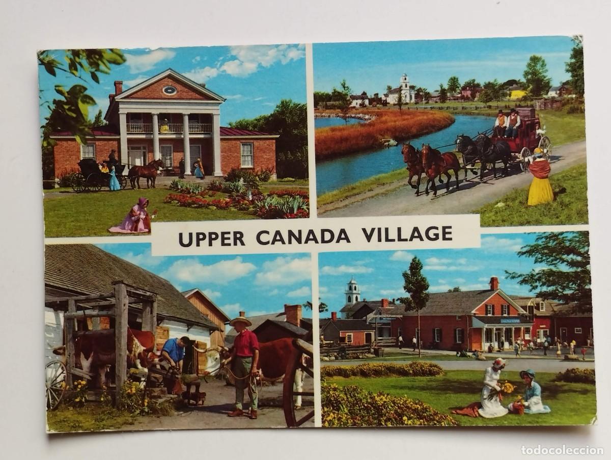 Postais: POSTAL CIRCULADA VILLAGE MORRISBURG- ONTARIO - CANADA 1979