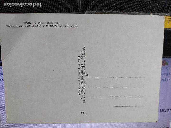 Postales: LYON PLAZA BELLECOUR POSTAL SC - Foto 2