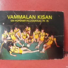 Postales: POSTAL VAMMALAN KISAN SM-HOPEAMITALIJOUKKUE 74/75 SUOMI ( FINLANDIA ) LENTOPALLO ( VOLEIBOL )