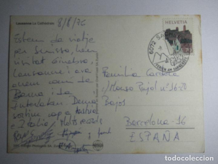 Postales: Lausanne - La Cath&eacute;dral - Circulada - Foto 2