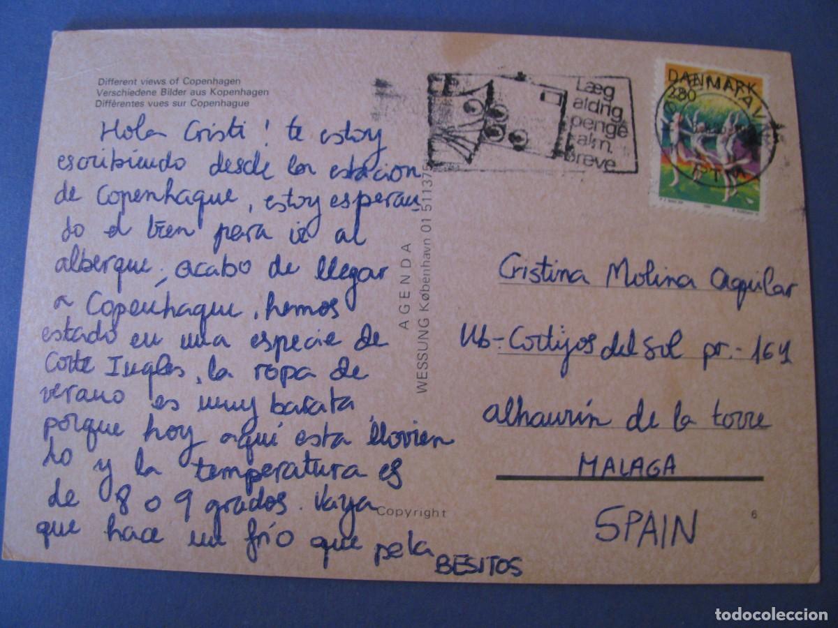 Postales: POSTAL DE DINAMARCA. COPENHAGUE. - Foto 2