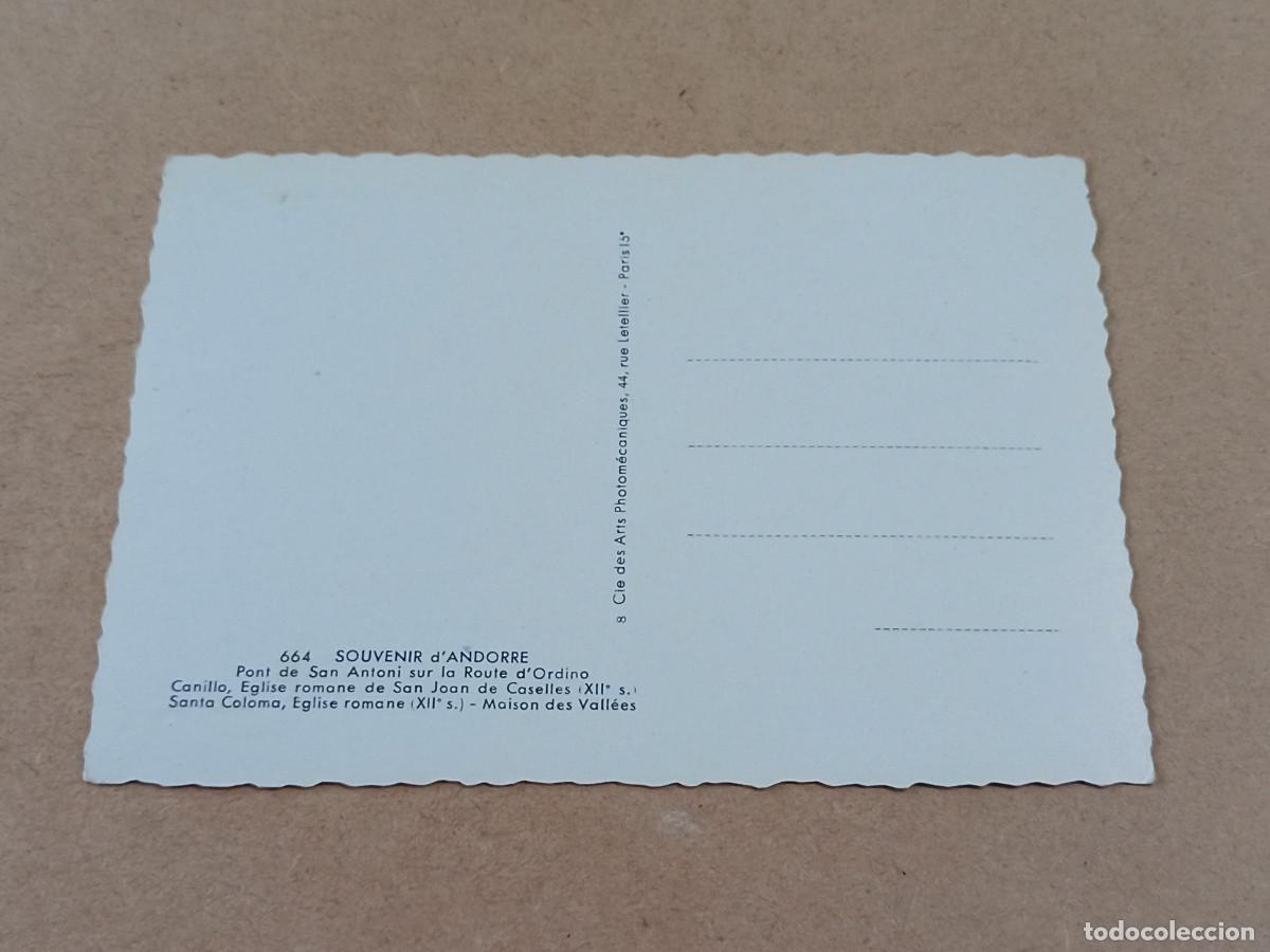 Postales: ANDORRA - POSTAL RECORD DANDORRA - Foto 2