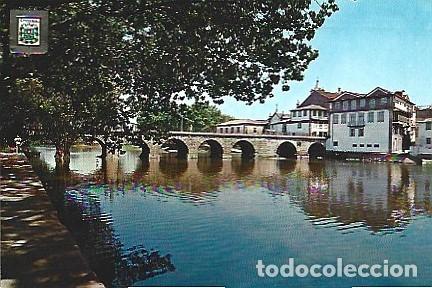 Postkarten: Portugal & Marcofilia, Chaves, Puente Romano sobre el R&iacute;o T&acirc;mega, Porto 1971 (244)