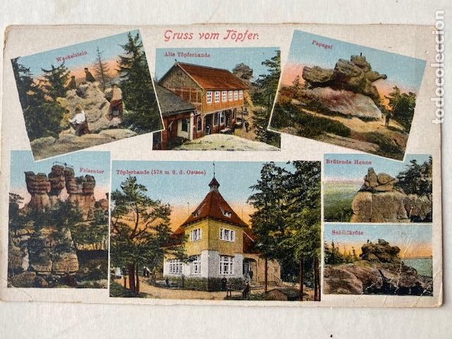 Postales: Gruss vom T&ouml;pfer. Alemania. Postal sin circular