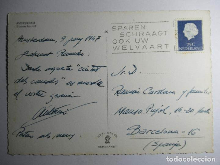 Postales: Amsterdam - Binnen Amstel - Foto 2