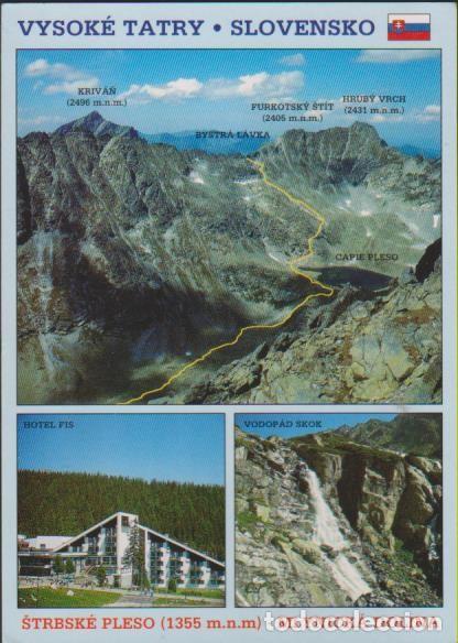 Cartoline: postal CIRCULA 1999 VYSOKE TATRY SLOVENKO ESLOVAQUIA POST CARD