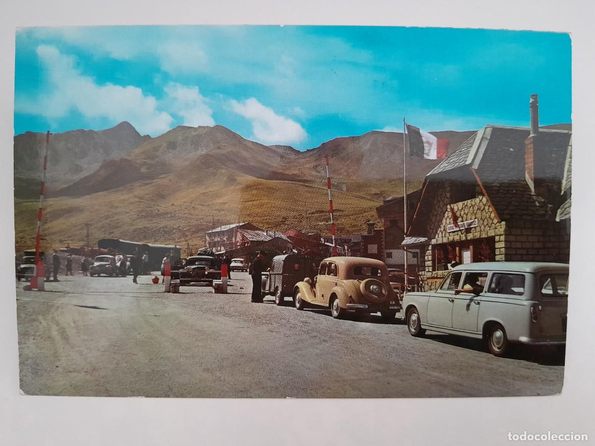 Cartoline: ANTIGUA POSTAL VALLS D'ANDORRA PAS DE LA CASA FRONTERA FRANCO ANDORRANA ADUANA FRANCESA RV 2091