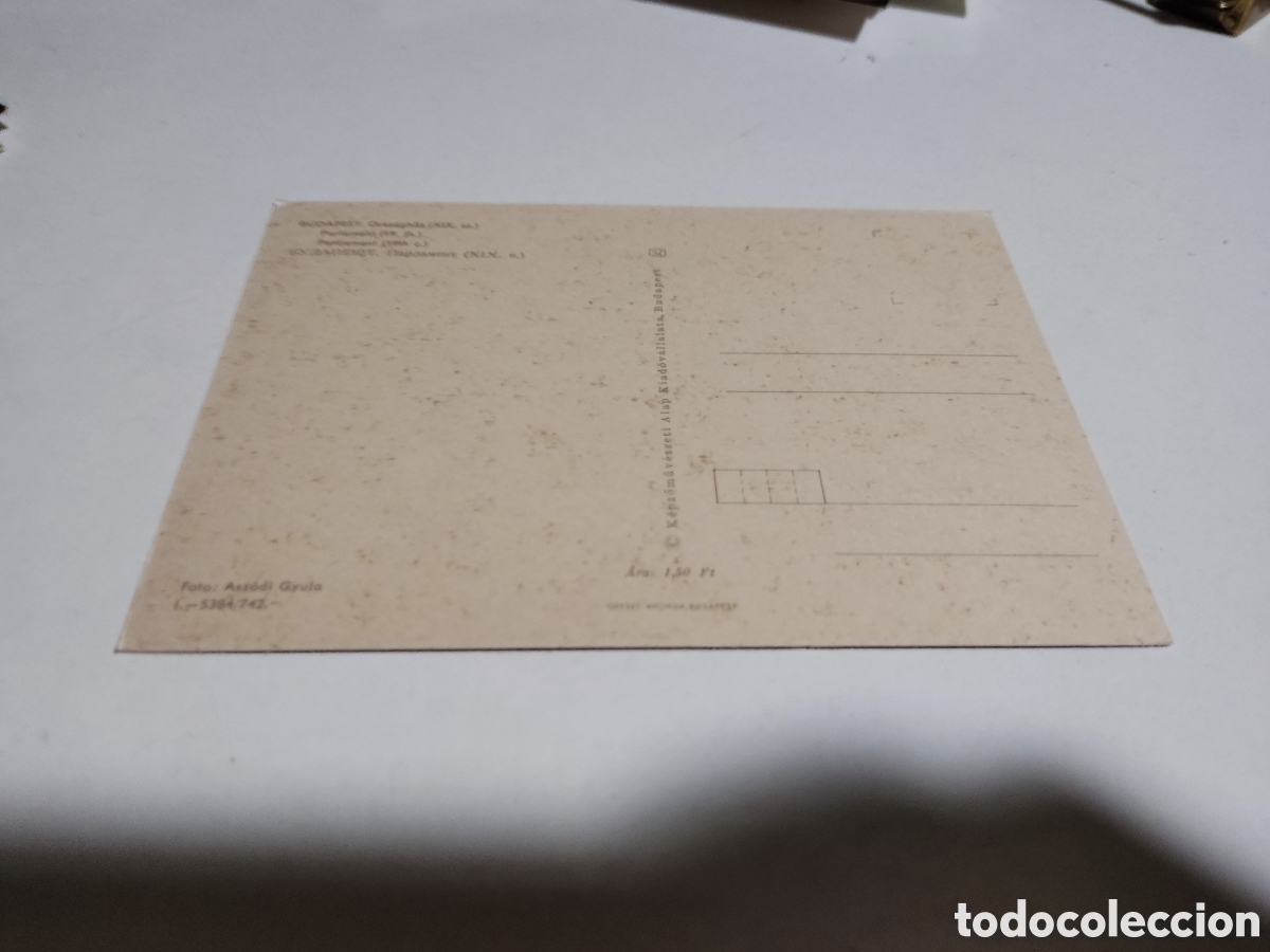 Postales: Postal Budapest parlamento, Hungr&iacute;a - Foto 2