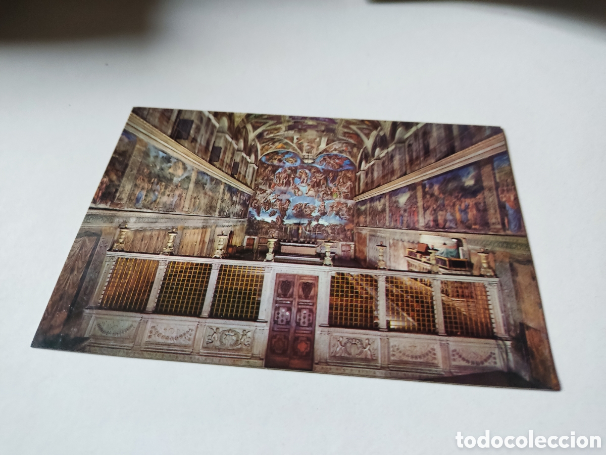 Postales: Postal vaticano capilla sixtina - Foto 1