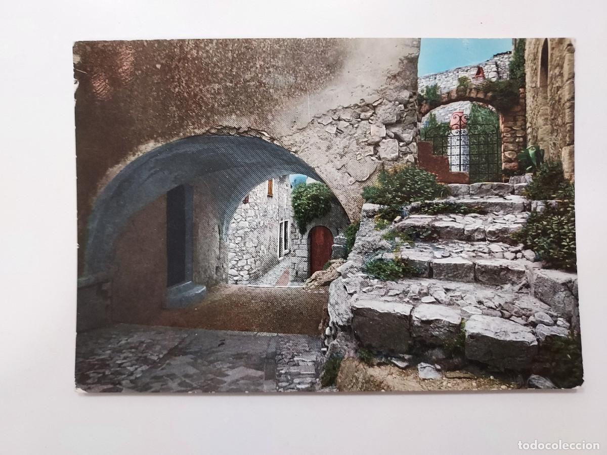 Postais: POSTAL COTE D'AZUR EZE. VILLAGE. L'ENTREE DU MUSEUM. SIN CIRCULAR. FRANCIA