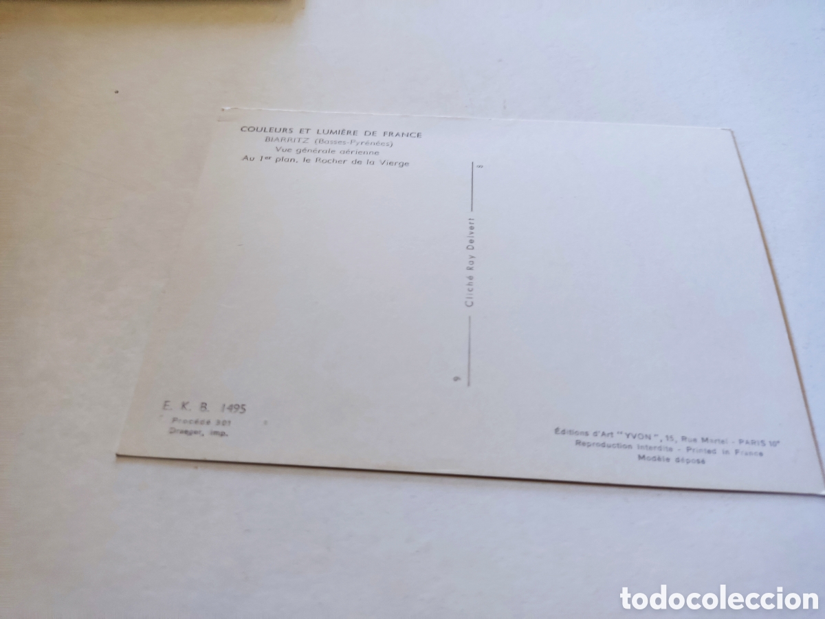 Postales: Postal Biarritz - Foto 2