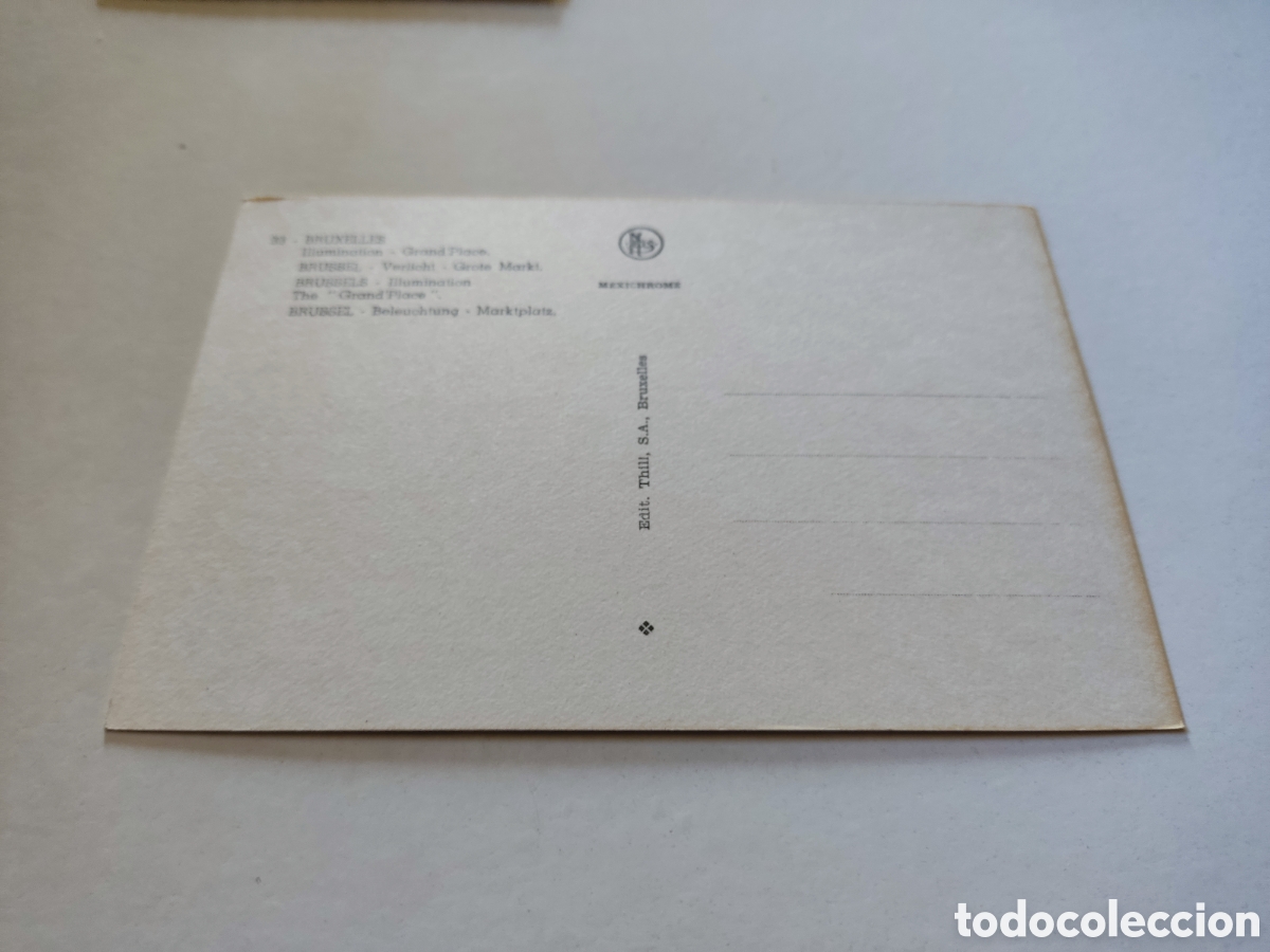 Postales: Postal Bruselas plaza - Foto 2
