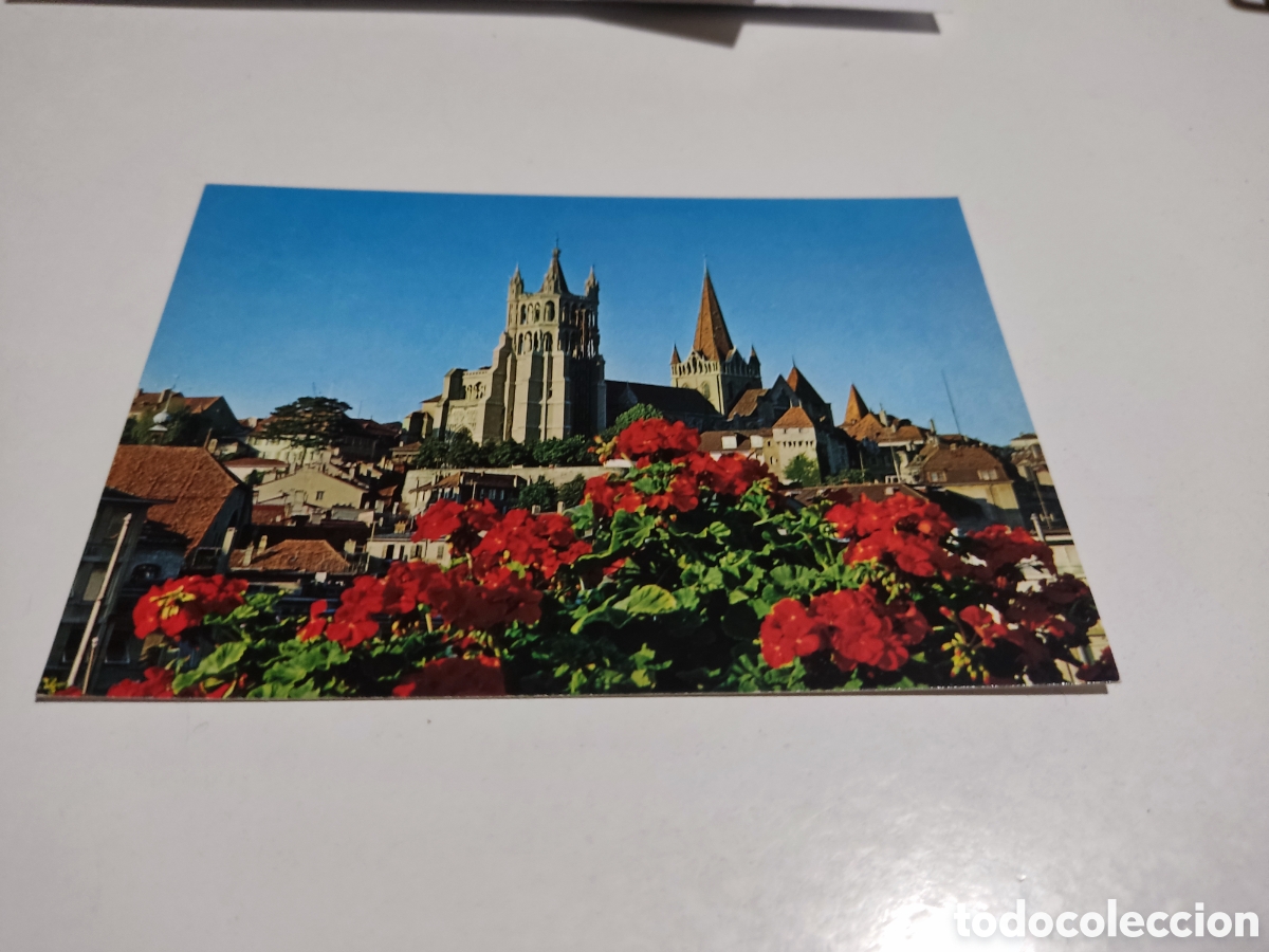 Postales: Postal lausanne catedral - Foto 1