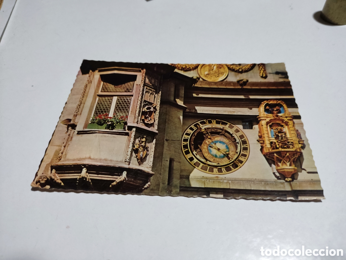 Postales: Postal Bern reloj - Foto 1