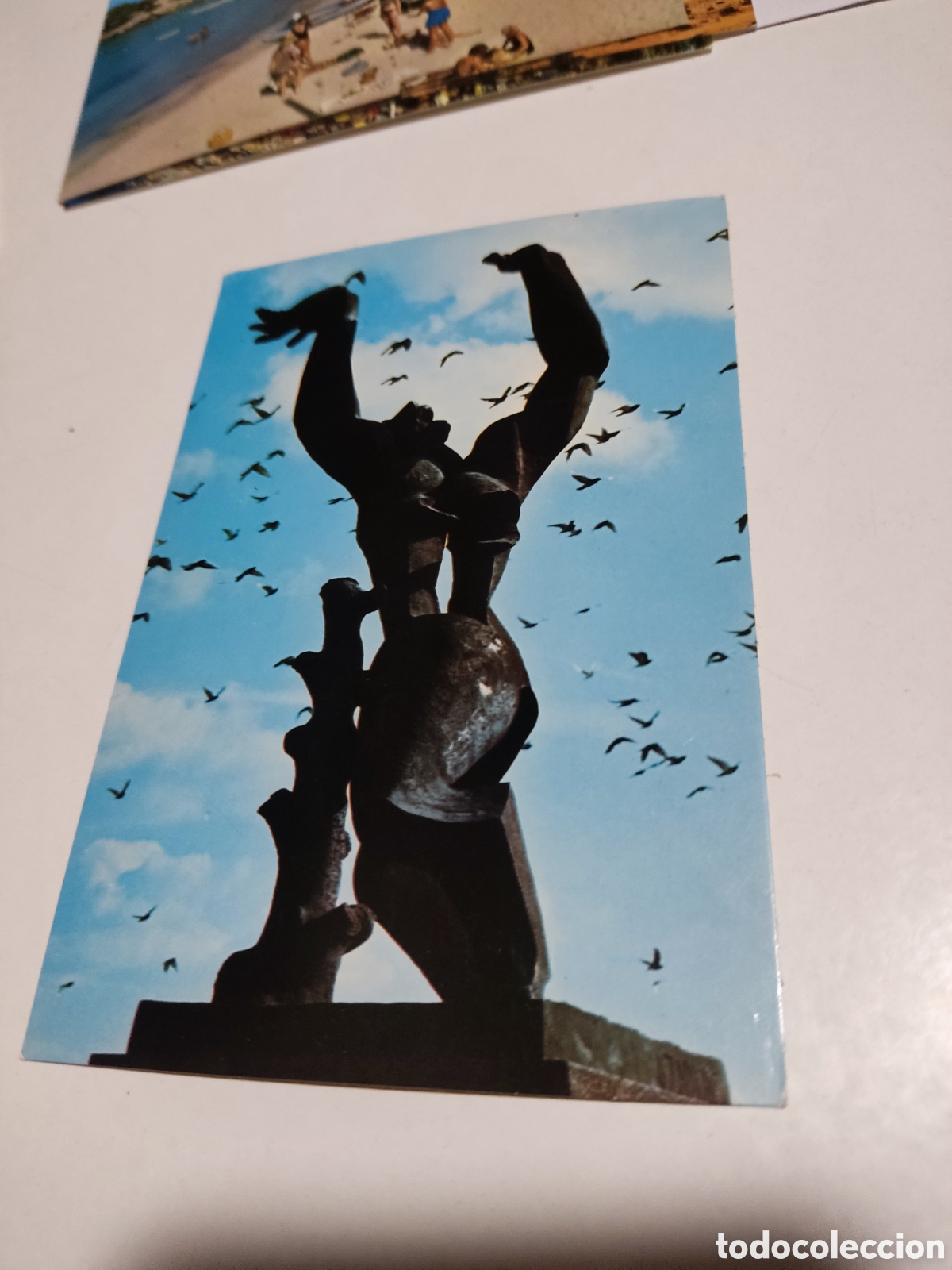 Postales: Postal rotterdam estatua - Foto 1